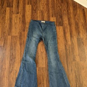 Free people NWOT flair jean pull on pants